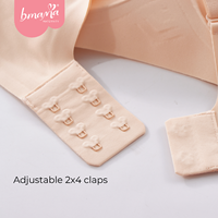 Bmama Maternity Plus Size Bra Tipis Bernapas Tanpa Jahitan Push-up dengan Bantalan Cup, Tanpa Kawat, Penyangga, Cepat Kering untuk Wanita Ukuran Plus