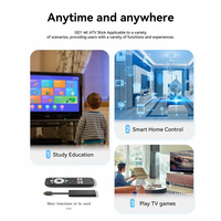 TOP DCOLOR GD1 pour GOOGLE CERTIFIED tv stick Android 14 S905Y4-B meilleur dongle TV 2 Go + 16 Go 4k Android TV prix de gros d'usine