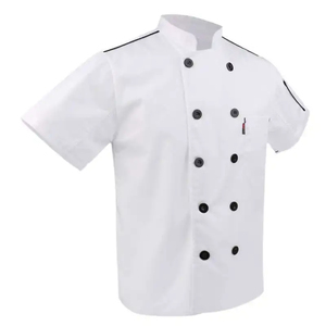 Chef Coat Women Cook Uniform Chef Uniform <b>Pant</b> Set Custom Logo Best Price <b>Kitchen</b> Cooking Restaurant for Restaurant & Bar Cotton - Product Image 4