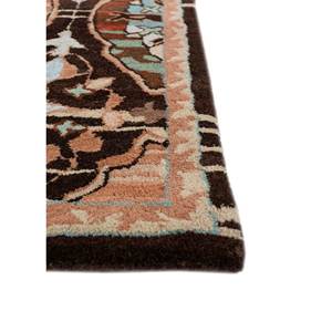 Mythos Gold <b>Boho</b> Hand Tufted Wool <b>Rug</b> Rectangular Medallion Pattern for Home Bed Room Entryway or Hallway-Tac-7083(Md) - Product Image 4