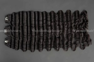ผมแท้เวียดนามแบบเวอร์จิ้น เรมี่  แบบลอนลึก  หลายผู้บริจาค  แบบเส้นเดียว - Product Image 2