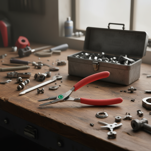 Pince à circlips à bec droit Facom - Product Image 3