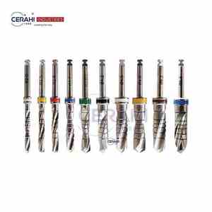 German Implant Manual <b>Power</b> Accessory Kit 1.2-5.5mm External Irrigation Short Bur Dental <b>Drill</b> Made of Steel - Product Image 1