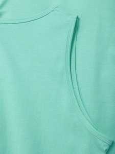 Camiseta sin mangas sencilla y única para hombre, de algodón y elastano, para gimnasio, entrenamiento, fitness, transpirable, venta al por mayor de fábrica - Product Image 3