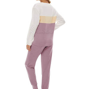 El chándal informal de mujer de calidad superior más vendido para invierno Color sólido cómodo a la venta - Product Image 2