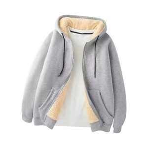 Sudadera con Capucha para Hombre, Estilo Casual, para Uso Diario, Deportes al Aire Libre, Cálida, con Cordón Ajustable, Manga Larga, Otoño-Invierno 2025, con Múltiples Bolsillos, de Forro Polar - Product Image 2