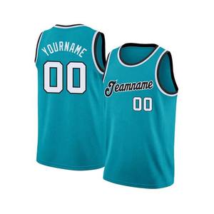 Maillots de basket-ball classiques respirants en polyester 100% EM, vente en gros, débardeurs de sport pour hommes, maillots de basket-ball Lakers - Product Image 4