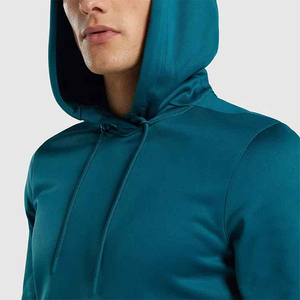Sweat à capuche personnalisé grande taille pour hommes en coton et polyester de haute qualité imprimé avec logo brodé pour l'hiver - Product Image 6