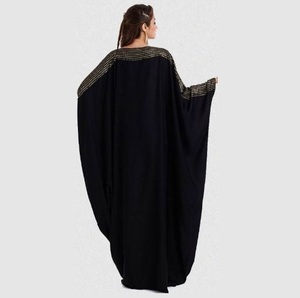 Abaya – pull musulman de couleur unie et confortable pour femme, vêtement Abaya de grande qualité, nouveau Design, 2023 - Product Image 2