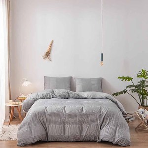 Ensemble 3 pièces de literie de marque personnalisée pour hôtel linge de maison textile multicolore drap plat lot de literie en gros - Product Image 2