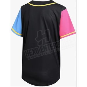 Uniforme de baseball sublimé fabriqué au Pakistan Maillots de baseball Shorts Manches boutonnées Maillot de baseball personnalisé - Product Image 2