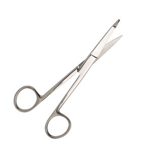 Ciseaux à pansements en acier, manuels, tailles 5,5 pouces et 8 pouces, droits/courbes, ciseaux médicaux réutilisables, porte-aiguilles SurgiRight - Product Image 6