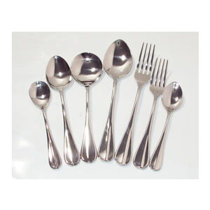 Ensemble de couverts décoratifs tendance, ensemble de couverts haut de gamme, ensemble de couverts en acier inoxydable forgé, nouveau look de designer - Product Image 1