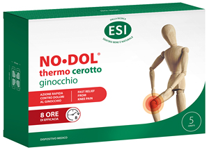 ESI-Benessere Naturale NO DOL Parche Térmico Versátil, Paquete de 5, Alivio Rápido para el Dolor de Rodilla, 8h, Modelo 0997, Vida Útil: Otro - Product Image 1