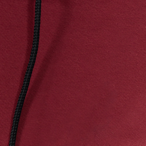 Sudaderas con capucha cortas de gran tamaño de alta calidad para mujer logotipo bordado personalizado sólido hombro caído cordón con capucha de talla grande lavado - Product Image 5