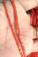 Perles en verre faites à la main 3mm 4mm 5mm Cubes Tubes Ovales et Tubes Orange à prix de gros auprès des fabricants de perles