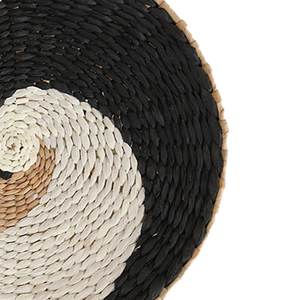 Tarifa al por mayor para yute artesanal, colgante de pared bohemio, jacinto de agua, acento, casa de campo, decoración de hoteles, esteras y almohadillas - Product Image 3