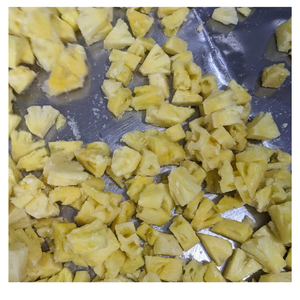 7. Qualité d'exportation de morceaux d'ananas congelés IQF sans sucre ajouté 100% goût de fruits tropicaux naturels et frais - Product Image 1