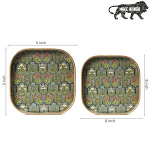 Plateaux en bois avec impression numérique émaillée, plateaux décoratifs polyvalents, plateau de service en bois pour le petit-déjeuner, disponible au prix le plus bas - Product Image 2