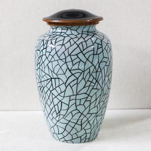 Urnes de crémation classiques de meilleure qualité pour les cendres humaines Fournitures funéraires Urne de crémation Article funéraire Fournitures funéraires Urne en laiton d'aluminium - Product Image 5