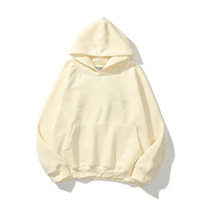 400 grammes sweat à capuche surdimensionné personnalisé coton lourd surdimensionné sweats à capuche d'hiver hommes impression personnalisée pull à capuche - Product Image 3