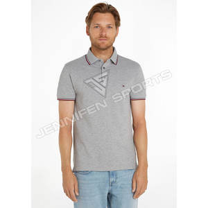 Camiseta Polo de Alta Calidad, Manga Corta, 100% Algodón, Cuello de Punto, Logotipos Personalizados, Etiqueta Interior en el Cuello - Product Image 5