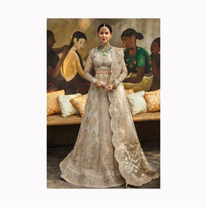 Vestido de fiesta de 3 piezas con estampado de césped pesado de nuevo diseño/nuevo estilo pakistaní, vestidos informales para mujer, trajes a la venta - Product Image 2