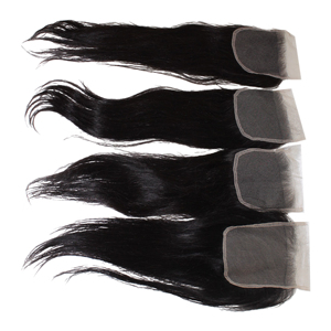 Paquet de cheveux vietnamiens avec fermeture 100% humains, extensions de cheveux les plus vendues 10-40 pouces 5x5 fermeture de cheveux humains raides - Product Image 4