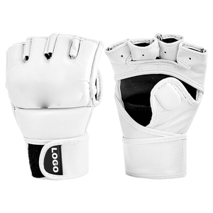 Guantes de MMA de Cuero Resistentes Hechos a Medida al por Mayor, MOQ Bajo, Diseña Tus Propios Guantes de Artes Marciales y Boxeo MMA en Venta - Product Image 1
