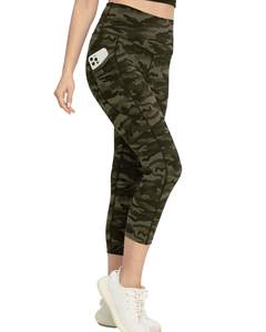 Leggings de cintura alta para mujer, a prueba de sentadillas, de secado rápido, transpirable, tela elástica, diseño de seguridad para correr de noche, entrenamiento al aire libre - Product Image 4