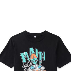 Camiseta de Manga Corta con Cuello Alto de Algodón Premium, Costuras Duraderas, Tacto Suave, Colores Vibrantes, Corte Moderno, Tela de Popelina, Protección UV - Product Image 4