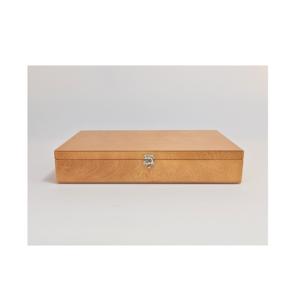 Joyero de madera de lujo Buen estilo Uso personalizado Caja de regalo de madera de boda Logotipo personalizado Caja de madera con acabado superior Venta caliente - Product Image 1