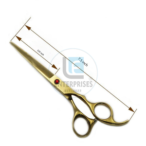 Ciseaux de coiffure professionnels en acier inoxydable OEM, lame tranchante, outil de coupe de cheveux, prix d'usine, ciseaux à cheveux - Product Image 2