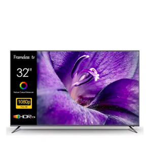 ทีวี LED สมาร์ททีวีไร้ขอบ ขนาด 32 นิ้ว ความละเอียด Full HD 4K ระบบแอนดรอยด์ พร้อมลำโพงในตัว - Product Image 2