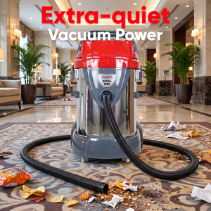 Industrial Electric Manual Wet & Dry Vacuum Cleaner 4.8kW 75L Stainless Steel 220-240V Carpet <b>Upholstery</b> <b>Cleaning</b> OEM Custom New - Product Image 4