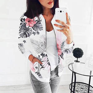 Blouson bombardier léger Vêtements de mode Blouson bombardier pour femmes Veste bombardier coupe-vent pour femmes - Product Image 5