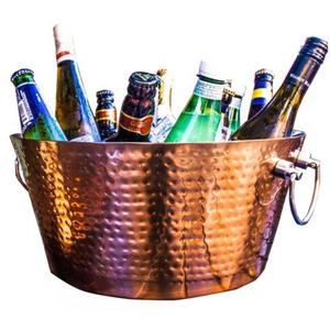 Decorative Copper <b>Ice</b> <b>Bucket</b> with Durable Insulation for Chilled <b>Drinks</b> at Very extreme Rates - Product Image 6