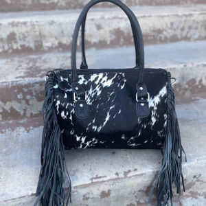 Bolso cruzado de cuero genuino de nuevo diseño 2025, monedero de mujer, con flecos borla Vintage bohemios, ligero, de alta calidad - Product Image 1