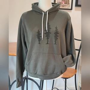 Bella + Canvas Unisex Poly-Cotton Fleece Pullover Sudadera con capucha Sudaderas con capucha bordadas Impresión personalizada Pullover Heavyweight - Product Image 1