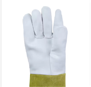 Guantes de seguridad para soldadura Tig, venta de guantes de trabajo, cuero de grano de vaca de alta calidad, protección térmica, piel de cabra, seguridad de argón - Product Image 5