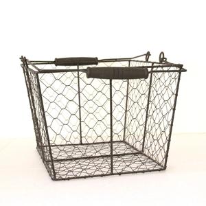 Tall Metal <b>Wire</b> <b>Basket</b> Egg Collection Wholesale <b>Wire</b> Egg <b>Basket</b> Country Vintage Style Storage <b>Basket</b> Wholesale India - Product Image 3