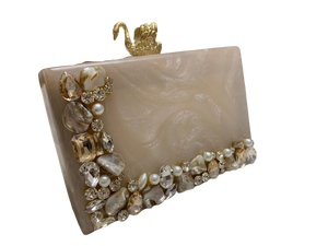 Bolsos de Mano de Resina Elegantes para Mujer, Accesorios de Fiesta a la Moda con Estilo Femenino - Product Image 2