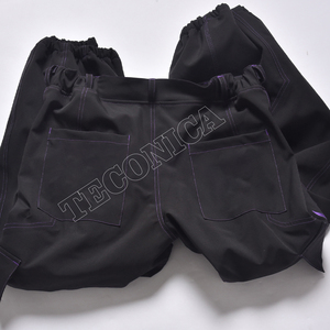 Pantalones de snowboard de invierno OEM personalizados para mujer, forro polar de poliéster transpirable, aislamiento térmico, impermeable, a prueba de viento, con cremallera impresa - Product Image 6