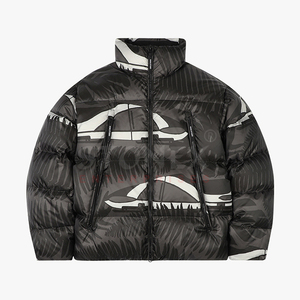 Chaqueta acolchada hecha a medida de alta calidad para hombre, recién llegada, con capucha de invierno con tela de lona, precio superior a la moda con etiqueta privada - Product Image 1