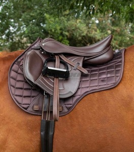 Almohadilla de Silla de Montar Inglesa Acolchada Resistente, Material de Algodón Premium, Cómoda para Montar a Caballo, Personalizable - Product Image 5