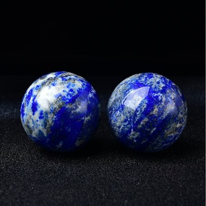Wholesale Lot Natural Crystals Healing Gemstone Lapis Lazuli Sphere Hand <b>Craft</b> Stone Home Decor Christmas Gifts Jewelry Making - Product Image 4