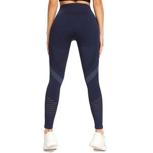 Nuevo diseño de malla Scrunch Butt Leggings de talla grande cintura alta Levantamiento de cadera deportes apretados mallas sin costuras para mujeres Push Up Legging - Product Image 3