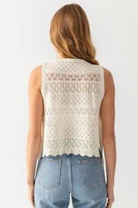เสื้อปอนโชสีดำลายฉลุ - Product Image 4