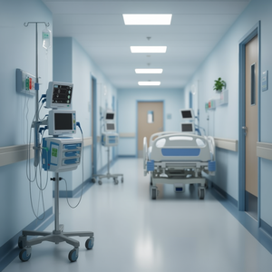 Maglietta Promozionale per Infermieri con Scritta 'Dio dice che sono forte e protetto' - Product Image 3