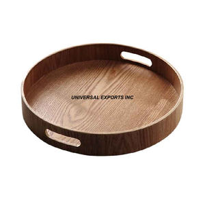 Plateau de service Rectangle en bois nouveauté plateau de chocolat fait main concepteur le plus vendu nouveau plateau de service - Product Image 4